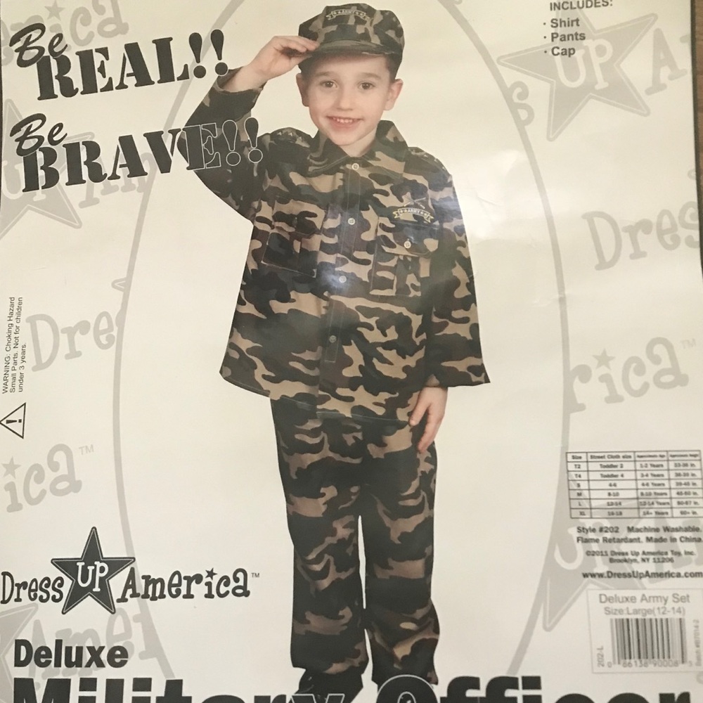 Army or military costume